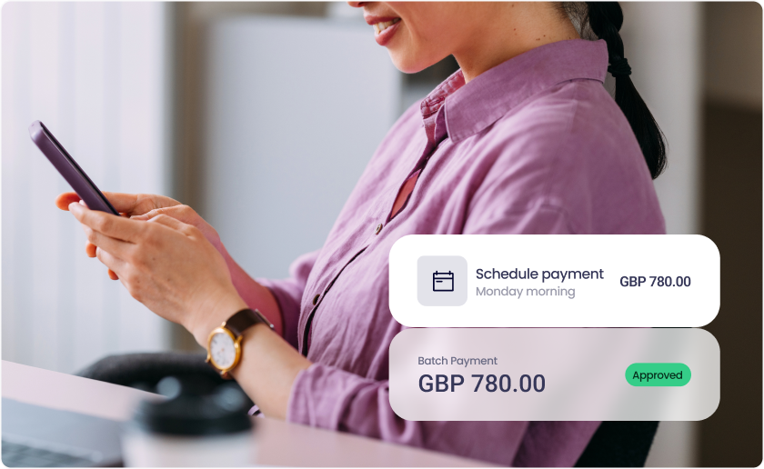 ApprovalMax Pay on Mobile